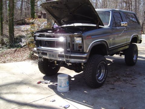 tranny cooler/filter - 1986 Ford Bronco