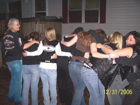 2006 Harley-Davidson Sportster Custom - The "Maidens" showing us thier ass-ets!
