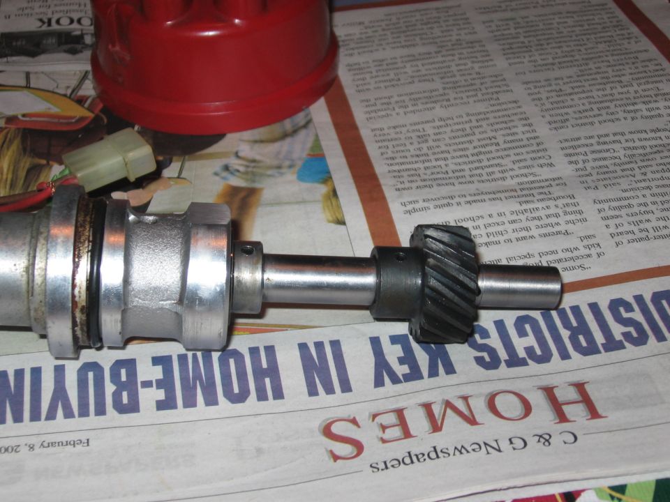 Mallory Unilite Distributor
drive gear shot
Feb. '07