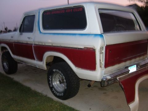 1978 Ford Bronco - Trim is gone