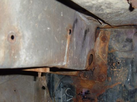 1978 Ford Bronco - Reason for new inner fender aprons and core support.