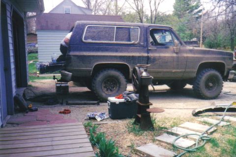 1990 Chevrolet Blazer - where are my tools?