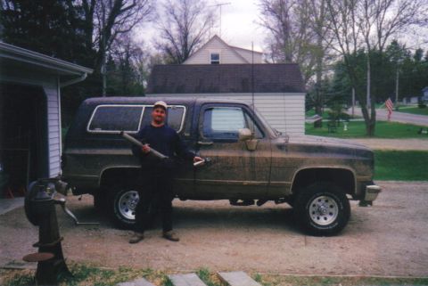 1990 Chevrolet Blazer - broken rear driveshaft