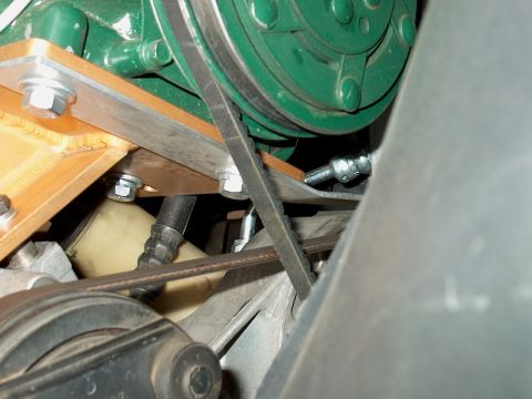 1996 Ford Bronco - Another view of PS hose protector, rotate image 90 degrees to right...
