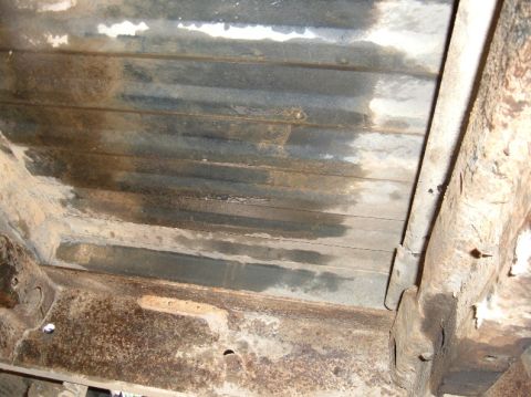 1978 Ford Bronco - Before cleaned and treated.