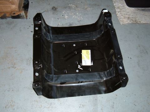 1978 Ford Bronco - New bottom skid plate.