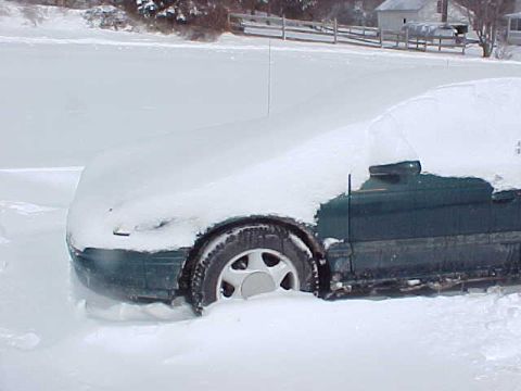 1995 Ford Taurus - Buried front end