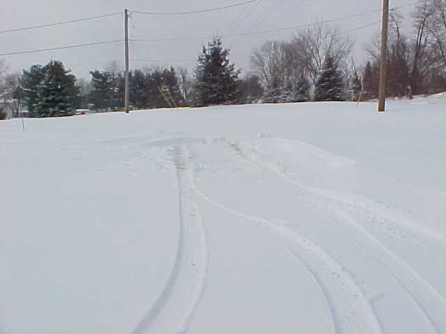 Where the car was initially parked