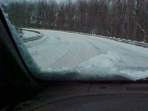 1995 Ford Taurus - 2nd S-turn on OH43 heading North