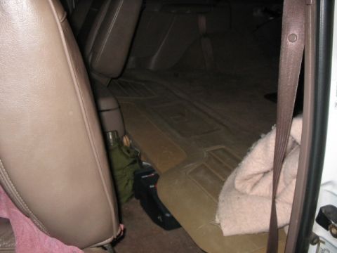 1995 Ford Bronco - You'd be surprised what is under the fabbed up floorboard.