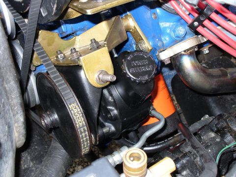 1978 Ford Bronco - Cardone rebuilt Saginaw pump
