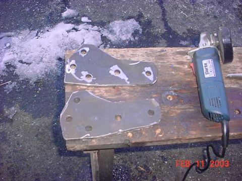 1980 Ford Bronco - both brackets dove and ready to be installed