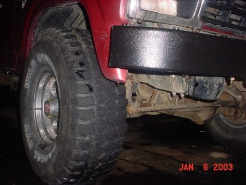 1980 Ford Bronco - rt side pre cut