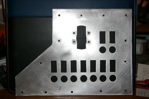 1986 Ford Bronco - adding switches to one of the panels