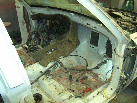 1990 Ford LTD Crown Victoria - Heater core removed