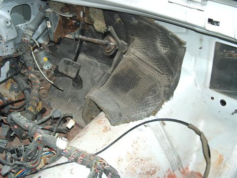 1990 Ford LTD Crown Victoria - Dash removed