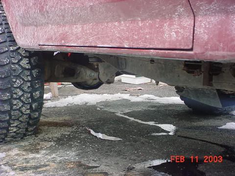 1980 Ford Bronco - here is a pic of the drivers side rocker panel before I add some protection