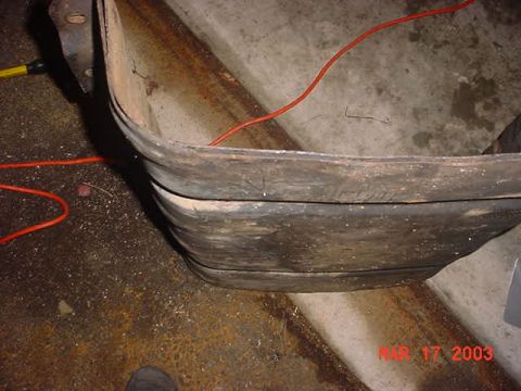 1980 Ford Bronco - here is a pic of the 2 skid plates mated up together I hope this makes them strong enough