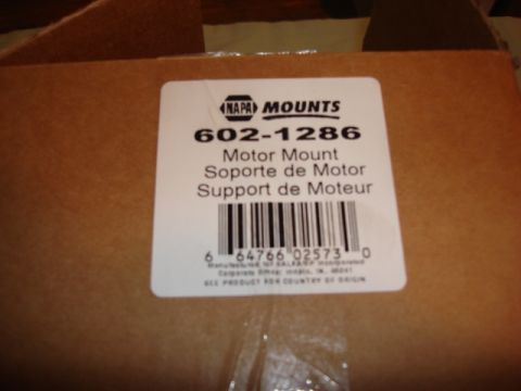 1983 Ford Bronco - The other new NAPA Motormount part number 602-1286