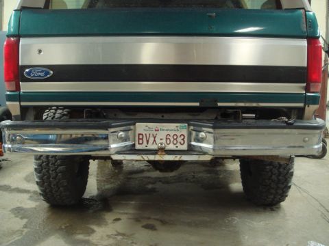 Rear Bumper build