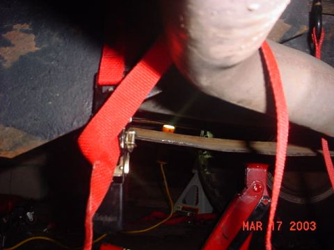 1980 Ford Bronco - here is another pick of the gap this time from the pass. side with a drop light on the other side
