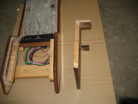 1995 Ford C-350 (Centurion Conversions) - Overhead console assembly with visible wiring and a Centurion brand label.