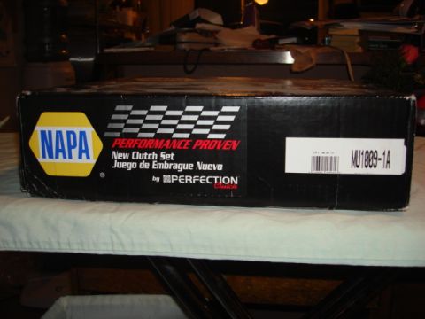 1983 Ford Bronco - here is the new clutch kit part number MU1009-1A