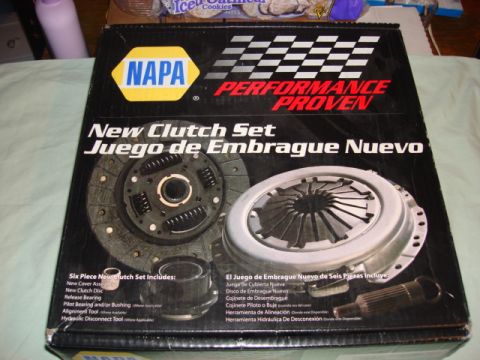 1983 Ford Bronco - new clutch kit top of box