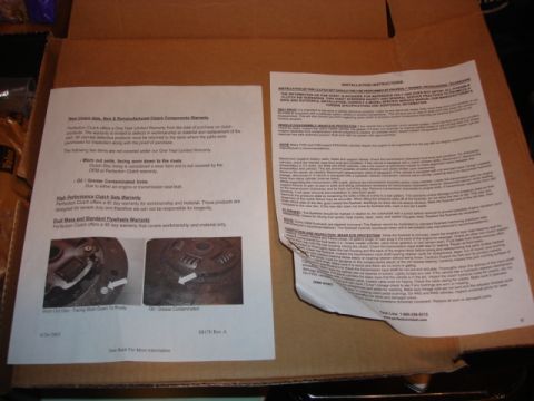 1983 Ford Bronco - the documents in the box