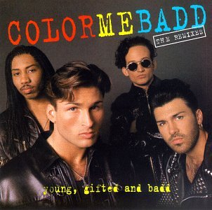 1991 Ford Bronco - Album cover for Color Me Badd's 'The Remixes' the band members.