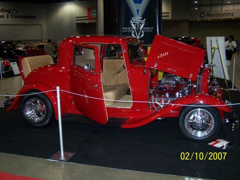 1979 Ford F-150 - Custom hot rod coupe on display at an indoor event, date 02/10/2007.