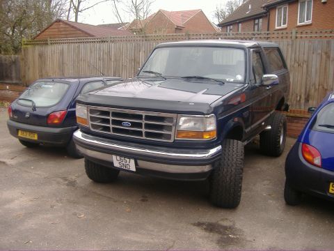 2001 Porsche Boxter - well having something this big over here definatly improves your parking skills!