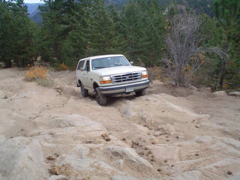 1992 Ford Bronco - Going for it...