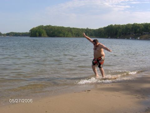 1998 Ford Crown Victoria - Fat guy trying to boogie board