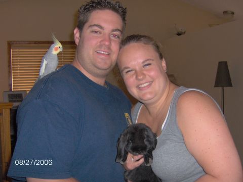 1998 Ford Crown Victoria - Lisa, me, Koko the bunny, and Pickles the bird