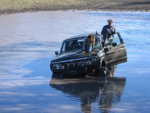 1986 Ford Bronco - Stuck