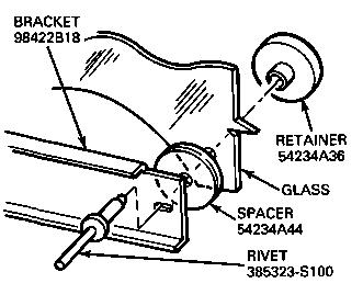 1986 Ford Bronco - The window is riveted to the slider. Grind or drill VERY CAREFULLY! I've heard rumors that 1/4" x 1 1/4" bolts and nilox nuts can be used a…