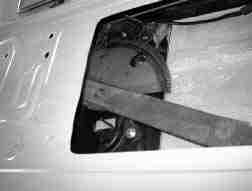 1986 Ford Bronco - The regulator has a spring on the back pushing the window up. DO NOT remove motor from regulator while still attached! this will cause the…