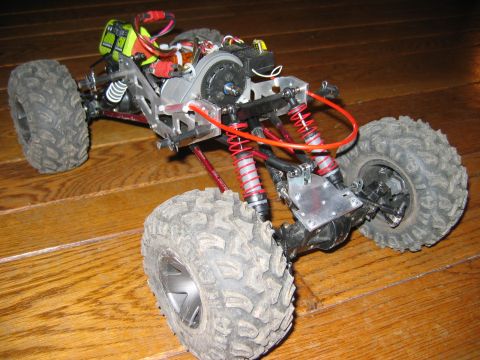 1985 Ford Bronco - This is a remote control rock crawler chassis, not a 1985 Ford Bronco.