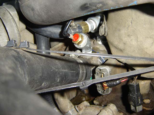 Temp switch for electric fans