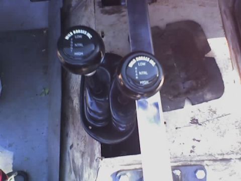 1971 Ford Bronco - twin stick
