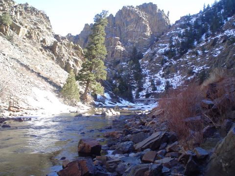1992 Ford Bronco - Poudre Canyon is a nice drive.