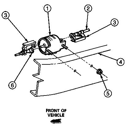 1986 Ford Bronco - Frame mounted fuel filter