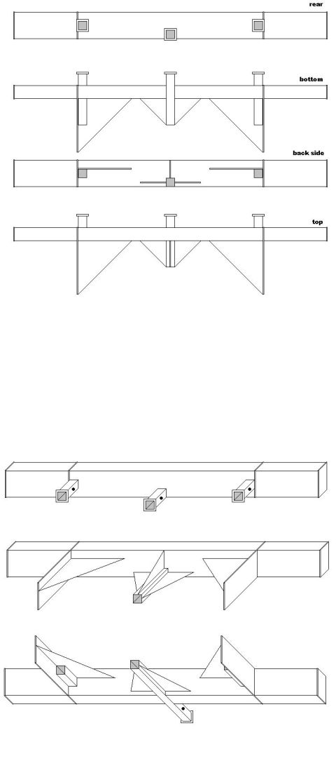 1986 Ford Bronco - This is what i have drawn up for my rear bumper. Not sure on measurements yet. i will be using a mix of 1/8" and 1/4" steels.