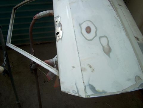 1990 Ford LTD Crown Victoria - Front door disassembled