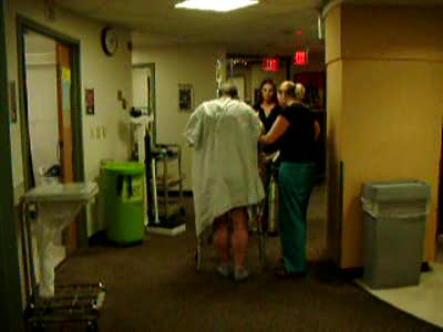 2007 Kawasaki Ninja - Part 1 of 3 of a short video series of my taking my first walk after my surgery. There is no sound in this video.
