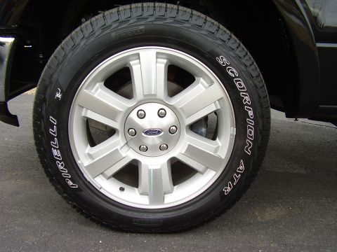 2007 Ford F-150 - The Ford logo is visible on the center cap of the wheel, confirming the make.