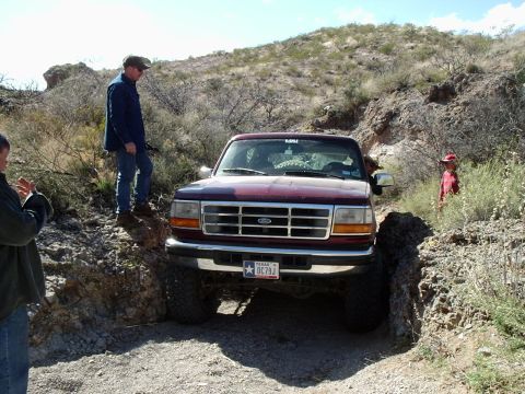 1996 Ford Bronco - So far, so good. No scuffs yet.