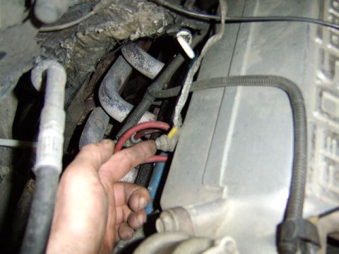 1989 Ford Bronco - Don't forget to remove this ground wire