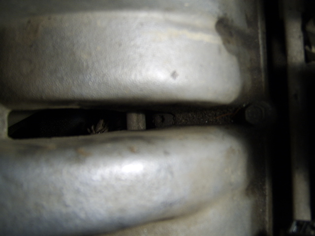 This is the part of removing the plenum which is a hastle. You need a torx bit and a 1/4" drive wrench to remove this, because it is such a tight fit.